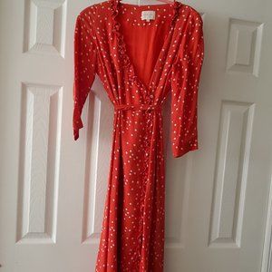 Sezane Floral Wrap Dress -  EU 36 / US 4